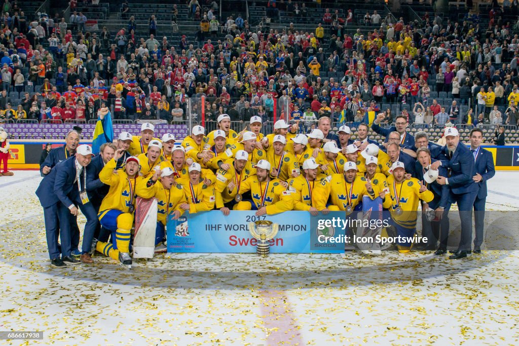 HOCKEY: MAY 21 IIHF World Championship Gold Medal Game - Canada v Sweden