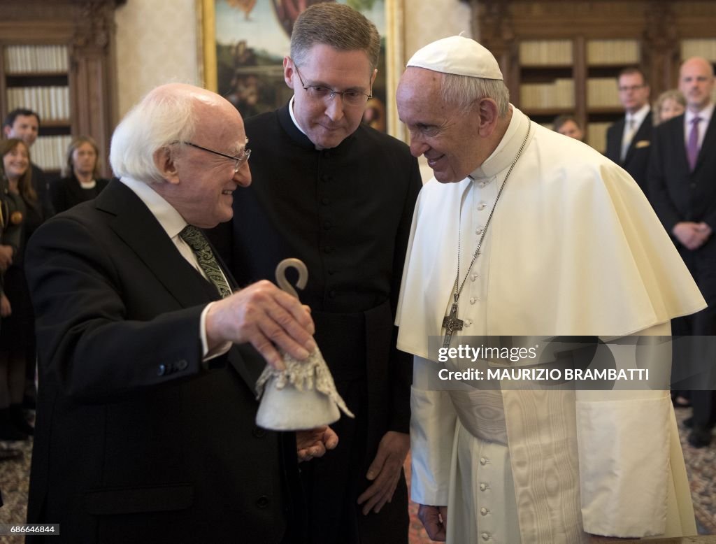 VATICAN-POPE-DIPLOMACY-IRELAND