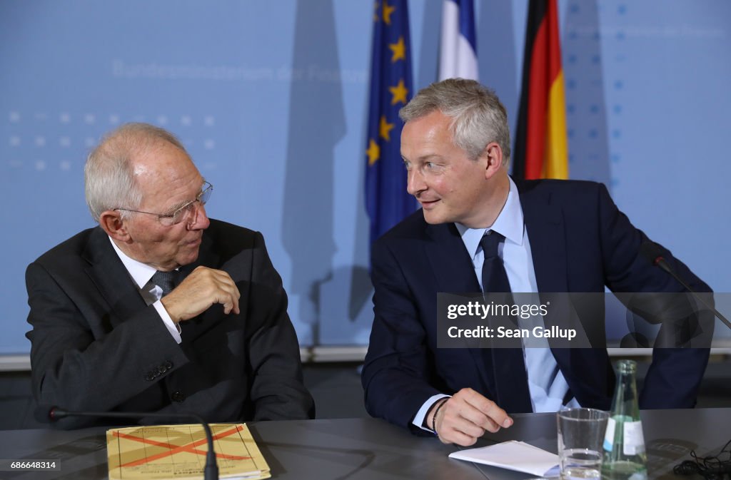 German And French Finance Ministers Meet In Berlin