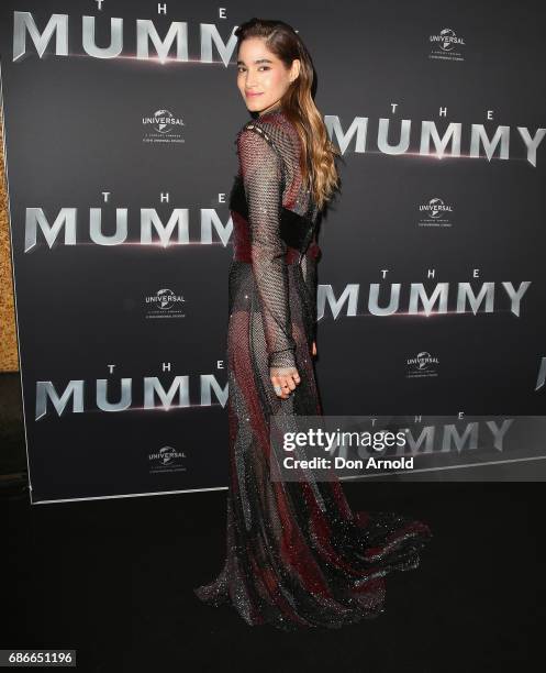 Sofia Boutella arrives ahead of The Mummy Australian Premiere at State Theatre on May 22, 2017 in Sydney, Australia.