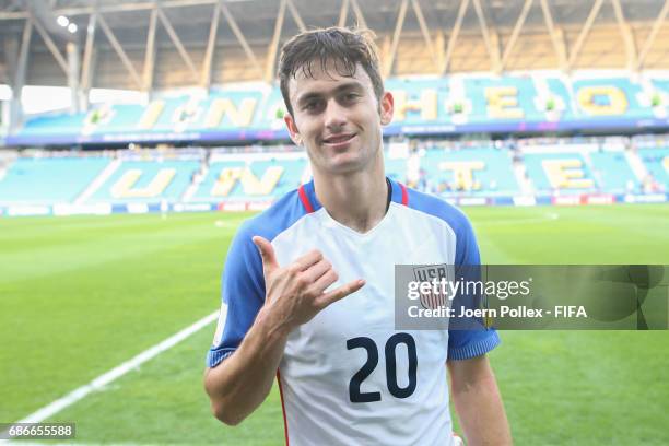 Luca de la Torre of USA compete pictured after the FIFA U-20 World Cup Korea Republic 2017 group F match between Ecuador and USA at Incheon Munhak...