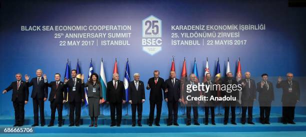 President of Turkey Recep Tayyip Erdogan , Prime Minister of Turkey Binali Yildirim , President of Greece Prokopis Pavlopulos , Russian Prime...