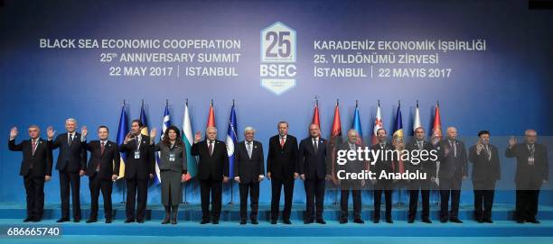 President of Turkey Recep Tayyip Erdogan , Prime Minister of Turkey Binali Yildirim , President of Greece Prokopis Pavlopulos , Russian Prime...