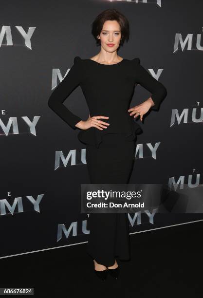 Tess Haubrich arrives ahead of The Mummy Australian Premiere at State Theatre on May 22, 2017 in Sydney, Australia.