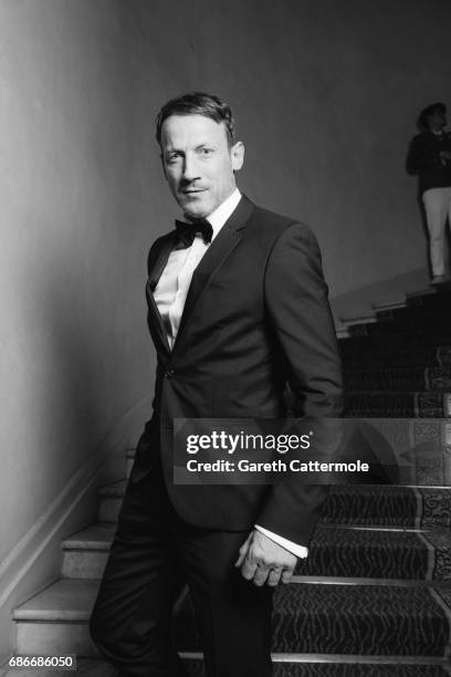 Wotan Wilke Mohring departs the Martinez Hotel on May 20, 2017 in Cannes, France.