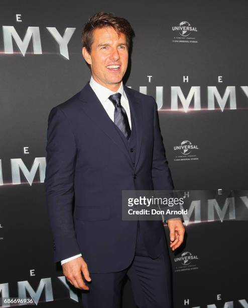 Tom Cruise arrives ahead of The Mummy Australian Premiere at State Theatre on May 22, 2017 in Sydney, Australia.