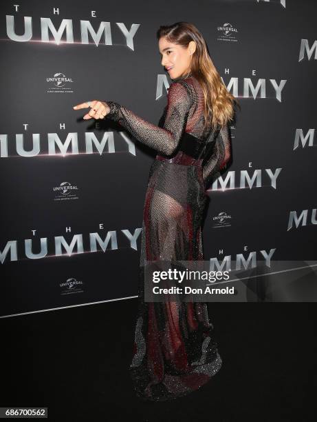 Sofia Boutella arrives ahead of The Mummy Australian Premiere at State Theatre on May 22, 2017 in Sydney, Australia.