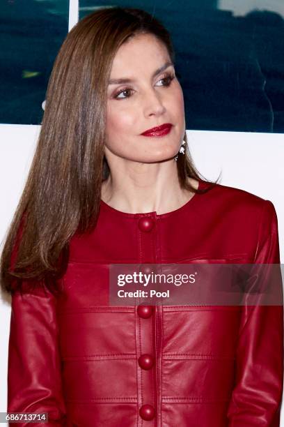 Queen Letizia of Spain attends the 40th anniversary of Reina Sofia Alzheimer Foundation on May 22, 2017 in Madrid, Spain.