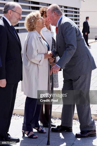 King Juan Carlos attends the 40th anniversary of Reina Sofia Alzheimer Foundation on May 22, 2017 in Madrid, Spain.