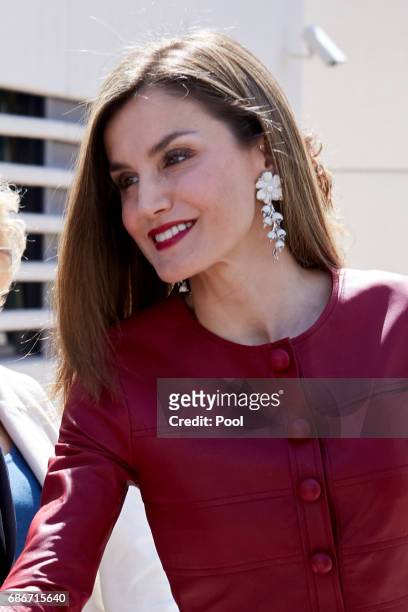 Queen Letizia of Spain attends the 40th anniversary of Reina Sofia Alzheimer Foundation on May 22, 2017 in Madrid, Spain.