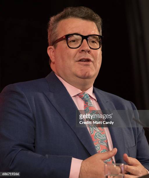 Labour deputy leader Tom Watson speaks at the launch Labour's Cultural Manifesto at Fruit on May 22, 2017 in Hull, England. Britain goes to the polls...