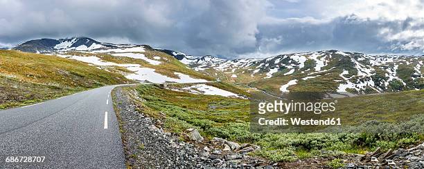 norway, jotunheimmen national park, sognefjell moutain route - norway national day 2016 stock pictures, royalty-free photos & images