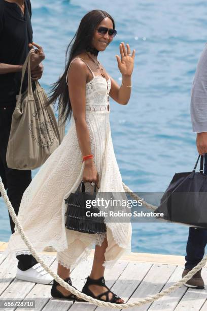 Naomi Campbell is spotted during the 70th annual Cannes Film Festival at on May 22, 2017 in Cannes, France.