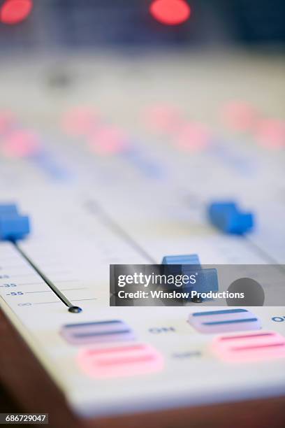 sound mixer - digital recorder stock pictures, royalty-free photos & images