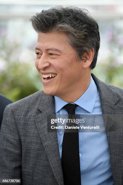 Actor Haehyo Kwon attends the "The Day After " photocall during the 70th annual Cannes Film Festival at Palais des Festivals on May 22, 2017 in...