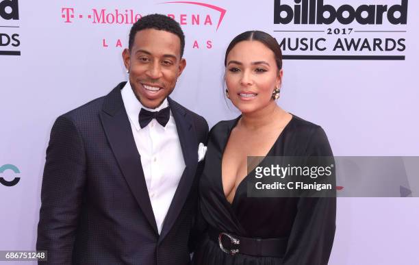 Host Ludacris and model Eudoxie Mbouguiengue attend the 2017 Billboard Music Awards at the T-Mobile Arena on May 21, 2017 in Las Vegas, Nevada.
