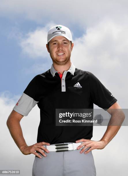 Steven Brown of England poses for a portrait during the first round of Andalucia Costa del Sol Match Play at La Cala Resort on May 18, 2017 in La...