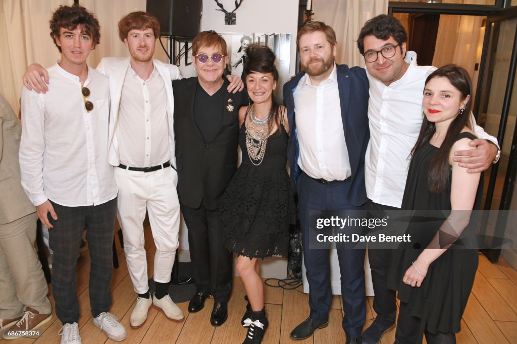 Elton John's "The Cut" Lunch And World Premiere Screening Event With YouTube At The Cannes Film Festival