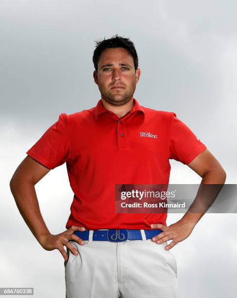 Jason Barnes of England poses for a portrait during the first round of Andalucia Costa del Sol Match Play at La Cala Resort on May 18, 2017 in La...