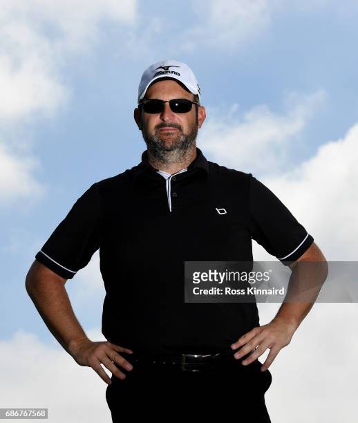 David Dixon of Engalnd poses for a portrait during the first round of Andalucia Costa del Sol Match Play at La Cala Resort on May 18, 2017 in La Roda...