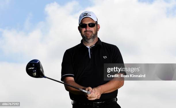 David Dixon of Engalnd poses for a portrait during the first round of Andalucia Costa del Sol Match Play at La Cala Resort on May 18, 2017 in La Roda...