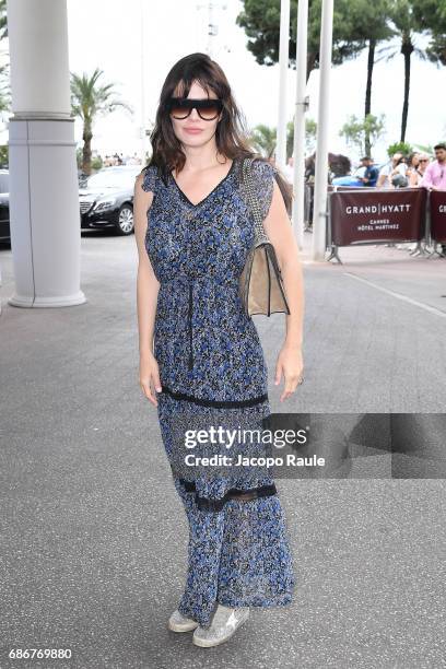 Lucila Sola is spotted at Hotel Martinez during the 70th annual Cannes Film Festival at on May 22, 2017 in Cannes, France.