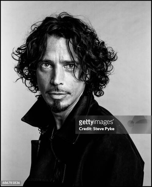 Singer Chris Cornell photographed for Entertainment Weekly on August 18, 2008 in Los Angeles, CA.