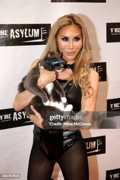 Tess Broussard attends the Premiere Of The Asylum's "King Arthur And The Knights Of The Round Table" at The Independent Theater on May 21, 2017 in...