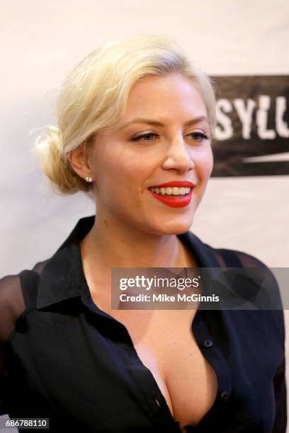 Grace Valerie attends the Premiere Of The Asylum's "King Arthur And The Knights Of The Round Table" at The Independent Theater on May 21, 2017 in Los...