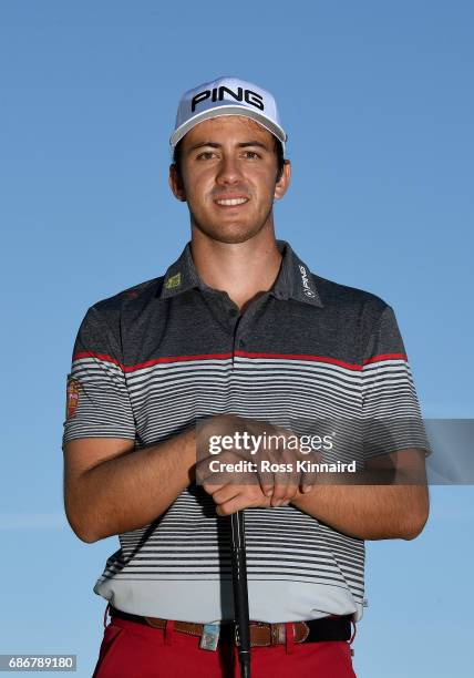 Scott Fernandez of Spain poses for a portrait during the first round of Andalucia Costa del Sol Match Play at La Cala Resort on May 18, 2017 in La...