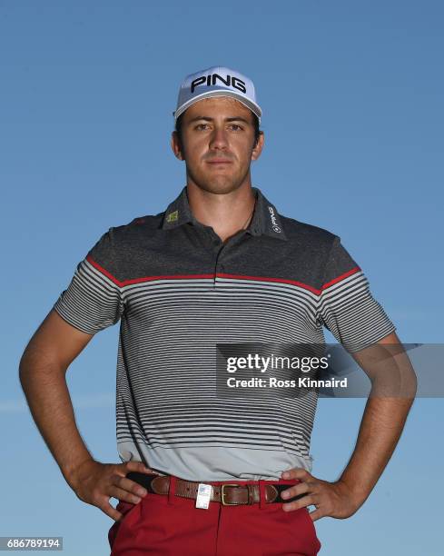 Scott Fernandez of Spain poses for a portrait during the first round of Andalucia Costa del Sol Match Play at La Cala Resort on May 18, 2017 in La...