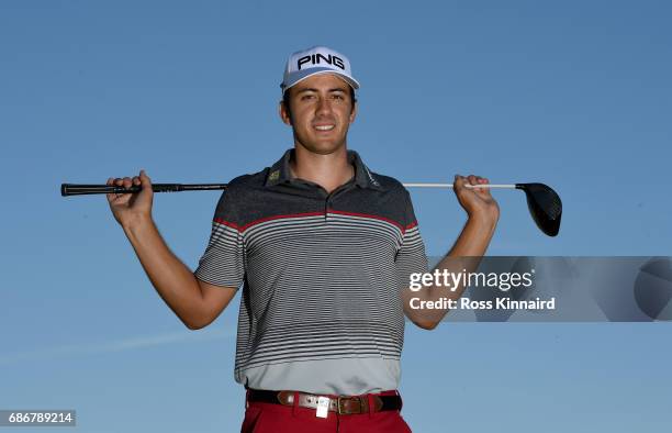 Scott Fernandez of Spain poses for a portrait during the first round of Andalucia Costa del Sol Match Play at La Cala Resort on May 18, 2017 in La...