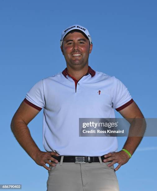 Jose Luis Adarraga Gomez of Spain poses for a portrait during the first round of Andalucia Costa del Sol Match Play at La Cala Resort on May 18, 2017...