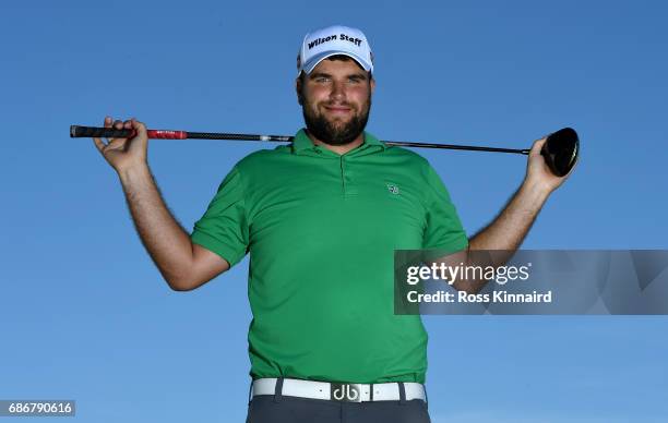 Jack Senior of England poses for a portrait during the first round of Andalucia Costa del Sol Match Play at La Cala Resort on May 18, 2017 in La Roda...