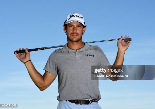 Borja Etchart of Spain poses for a portrait during the first round of Andalucia Costa del Sol Match Play at La Cala Resort on May 18, 2017 in La Roda...