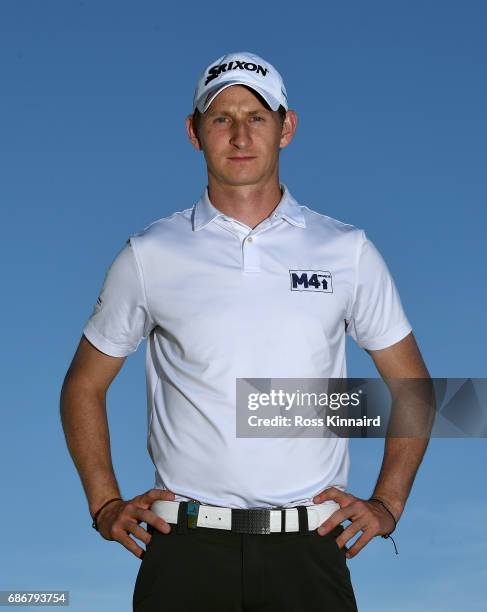 Tom Murray of Engalnd poses for a portrait during the first round of Andalucia Costa del Sol Match Play at La Cala Resort on May 18, 2017 in La Roda...