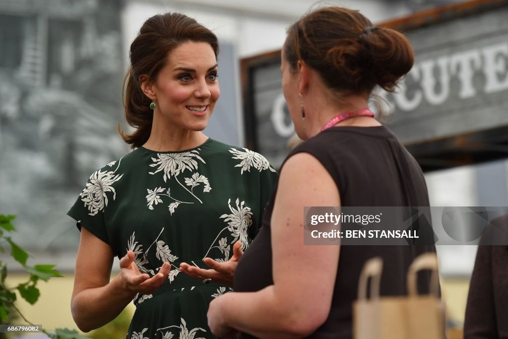 BRITAIN-ENTERTAINMENT-CHELSEA FLOWER SHOW