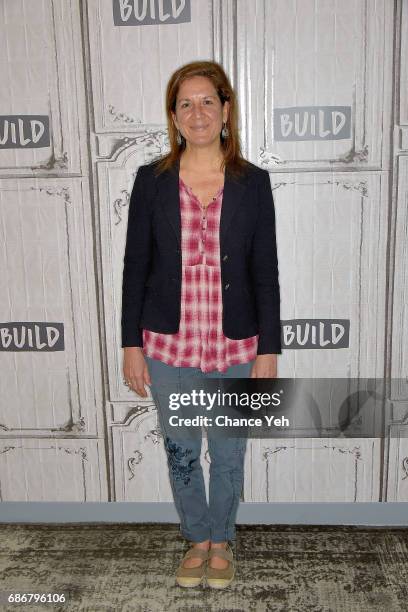 Linda Saffire attends Build series to discuss "Restless Creature: Wendy Whelan" at Build Studio on May 22, 2017 in New York City.