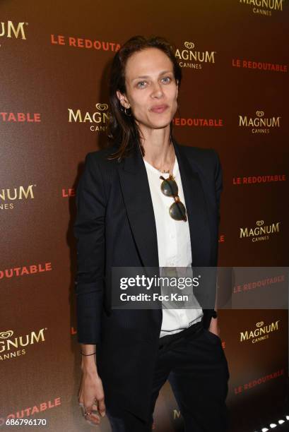 Aimelyne Valade attends "Le Redoutable " Afer Party At Le Silencio - The 70th Annual Cannes Film Festival on May 21, 2017 in Cannes, France.