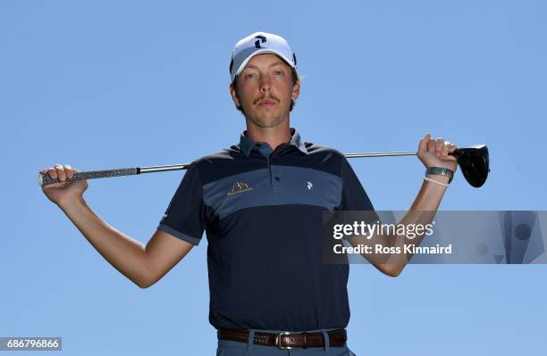 Bjorn Hellgren of Sweden poses for a portrait during the first round of Andalucia Costa del Sol Match Play at La Cala Resort on May 18, 2017 in La...