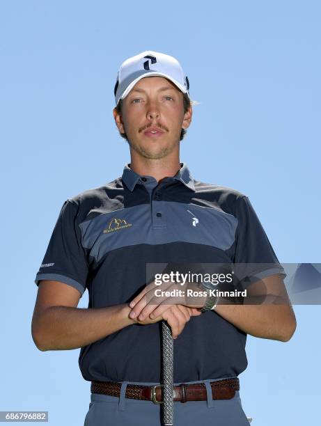 Bjorn Hellgren of Sweden poses for a portrait during the first round of Andalucia Costa del Sol Match Play at La Cala Resort on May 18, 2017 in La...