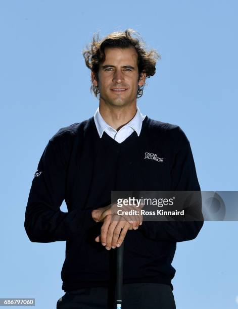 Pedro Oriol of Spain poses for a portrait during the first round of Andalucia Costa del Sol Match Play at La Cala Resort on May 18, 2017 in La Roda...
