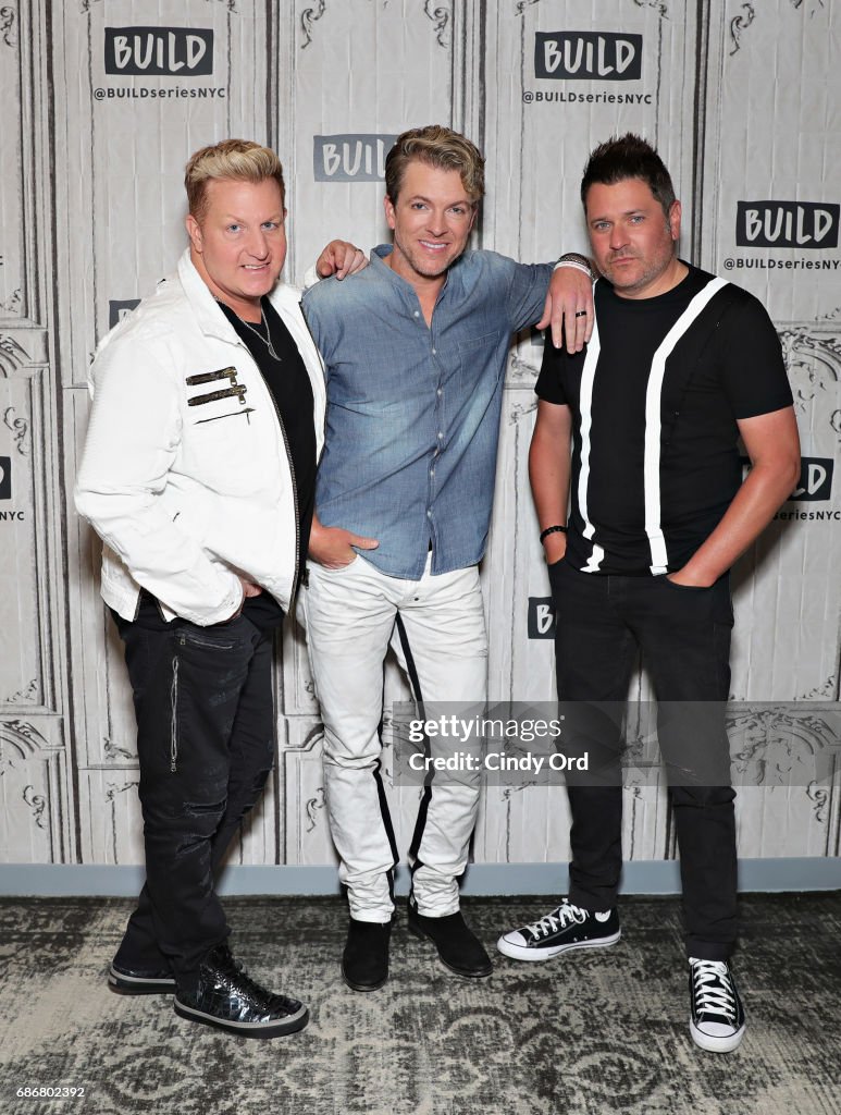 Build Presents Rascal Flatts Promoting Their New Album