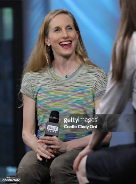 Dancer Wendy Whelan speaks during Build presents the cast of "Restless Creature: Wendy Whelan" at Build Studio on May 22, 2017 in New York City.