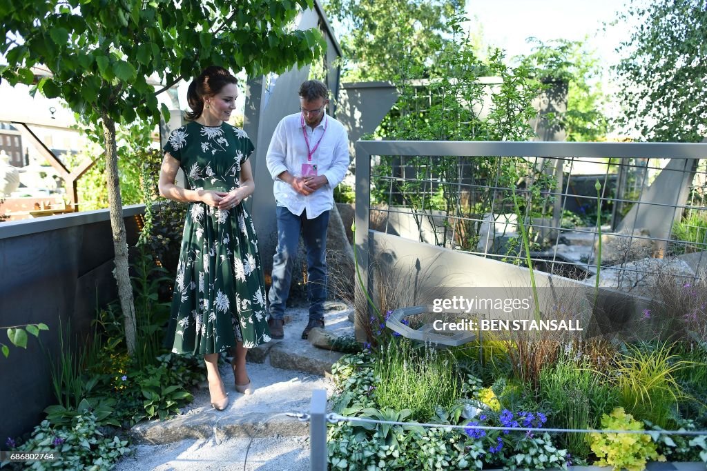 BRITAIN-ENTERTAINMENT-CHELSEA FLOWER SHOW