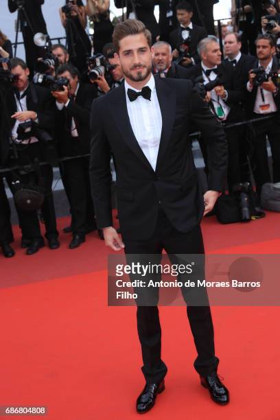 Kevin Trapp attends the "The Killing Of A Sacred Deer" screening during the 70th annual Cannes Film Festival at Palais des Festivals on May 22, 2017...