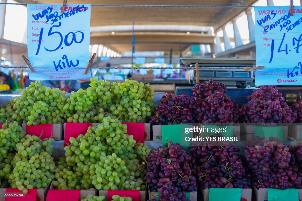 Retail trade of fruits and vegetables in São Paulo