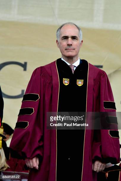 Senator Robert Casey received an Honorary Doctor of Laws Degree and was the Commencement Speaker at the Boston College 2017 141st Commencement...