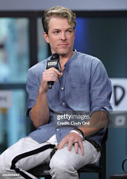 Joe Don Rooney speaks as Build presents Rascal Flatts promoting their new album at Build Studio on May 22, 2017 in New York City.