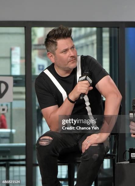 Jay Demarcus of Rascal Flatts attends Build series to promote new album at Build Studio on May 22, 2017 in New York City.